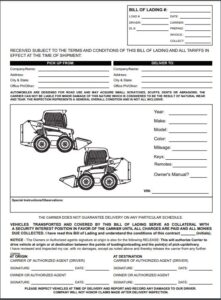 Skid Steer BOL Thumbnail