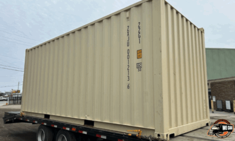 Transporting a 20ft Container.