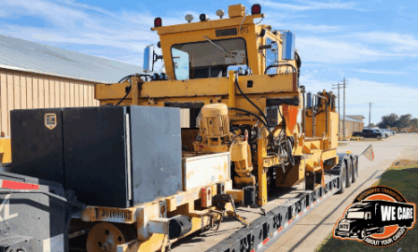 Mark II Tamper and Cart loaded for transport