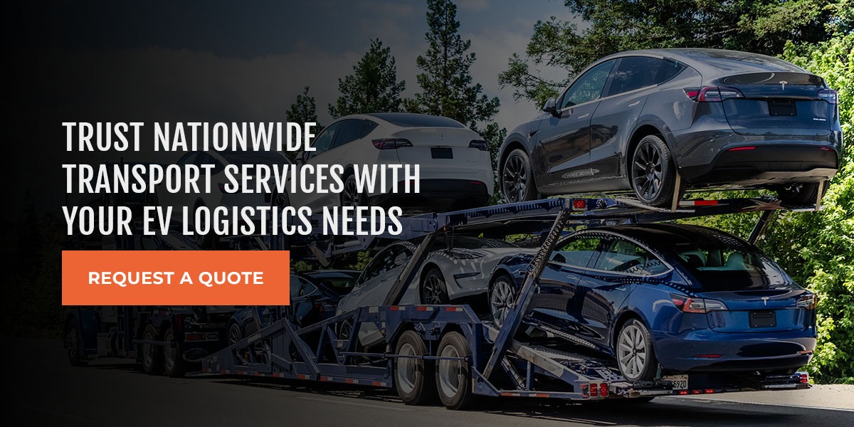 Trust NTS Logistics with you EV Logistics needs