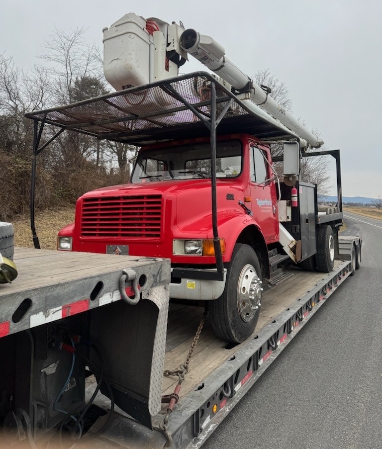 1996 International 4700 Bucket Boom Truck