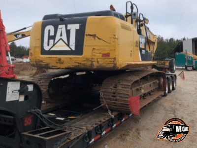 Shipping a CAT 329E excavator