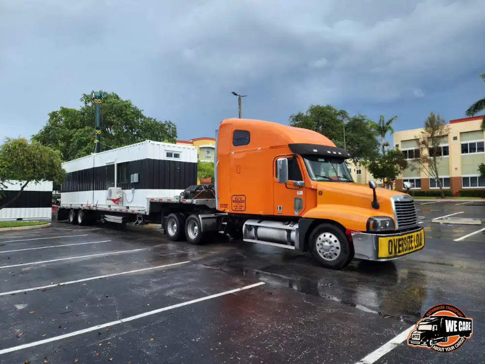 20 foot container transport