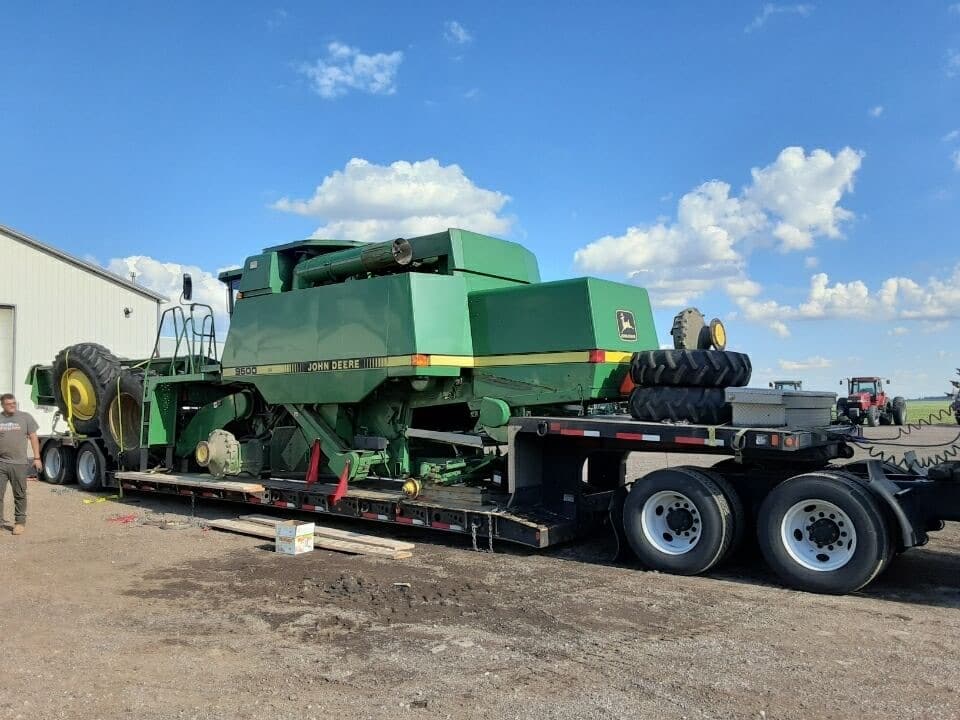 Farm Equipment Hauling