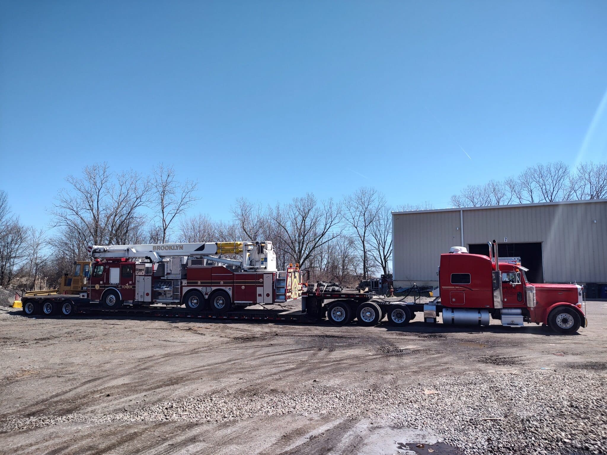 2001 Bronto Skylift Fire Truck