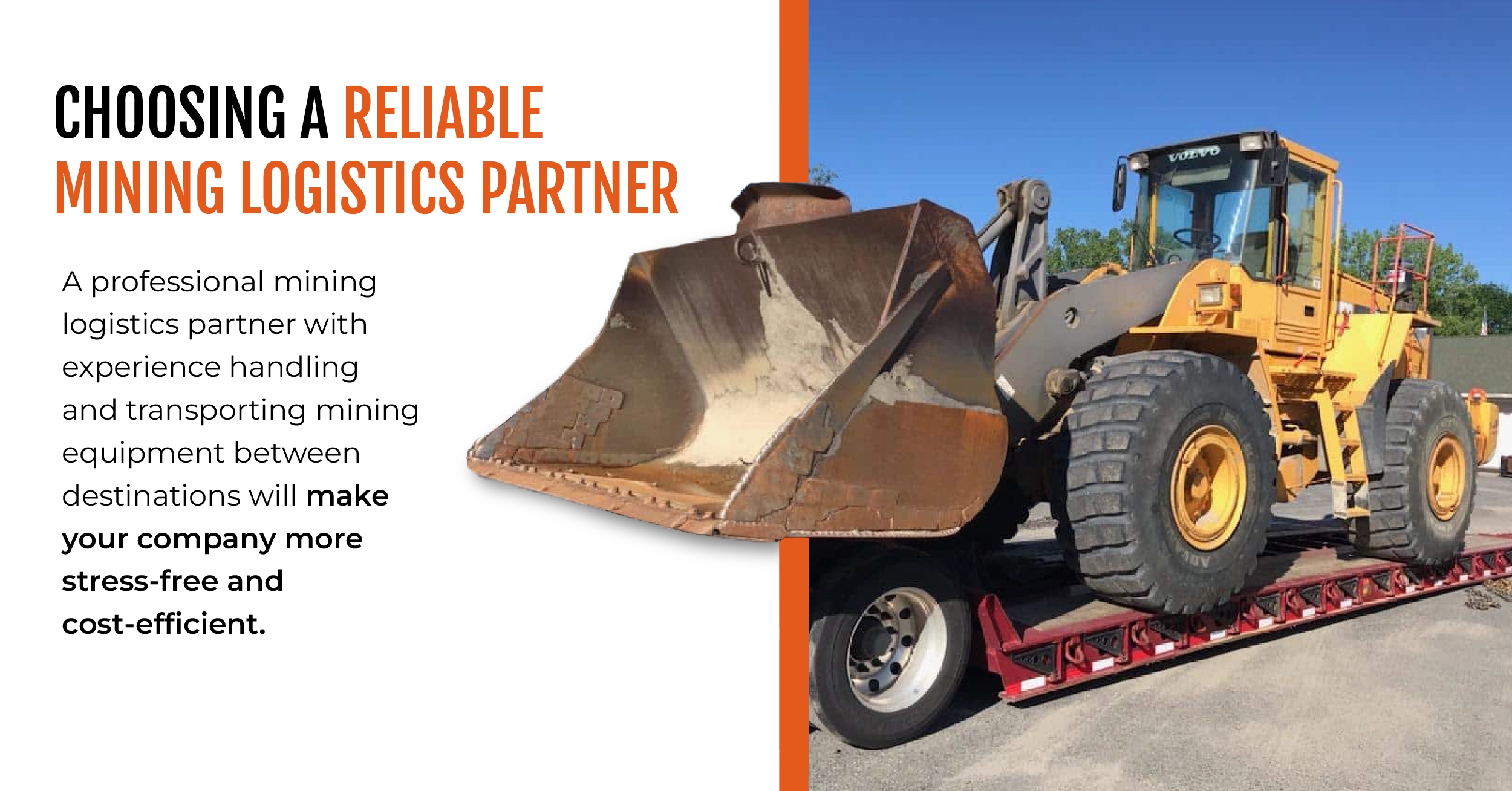 choosing a reliable mining logistics partner