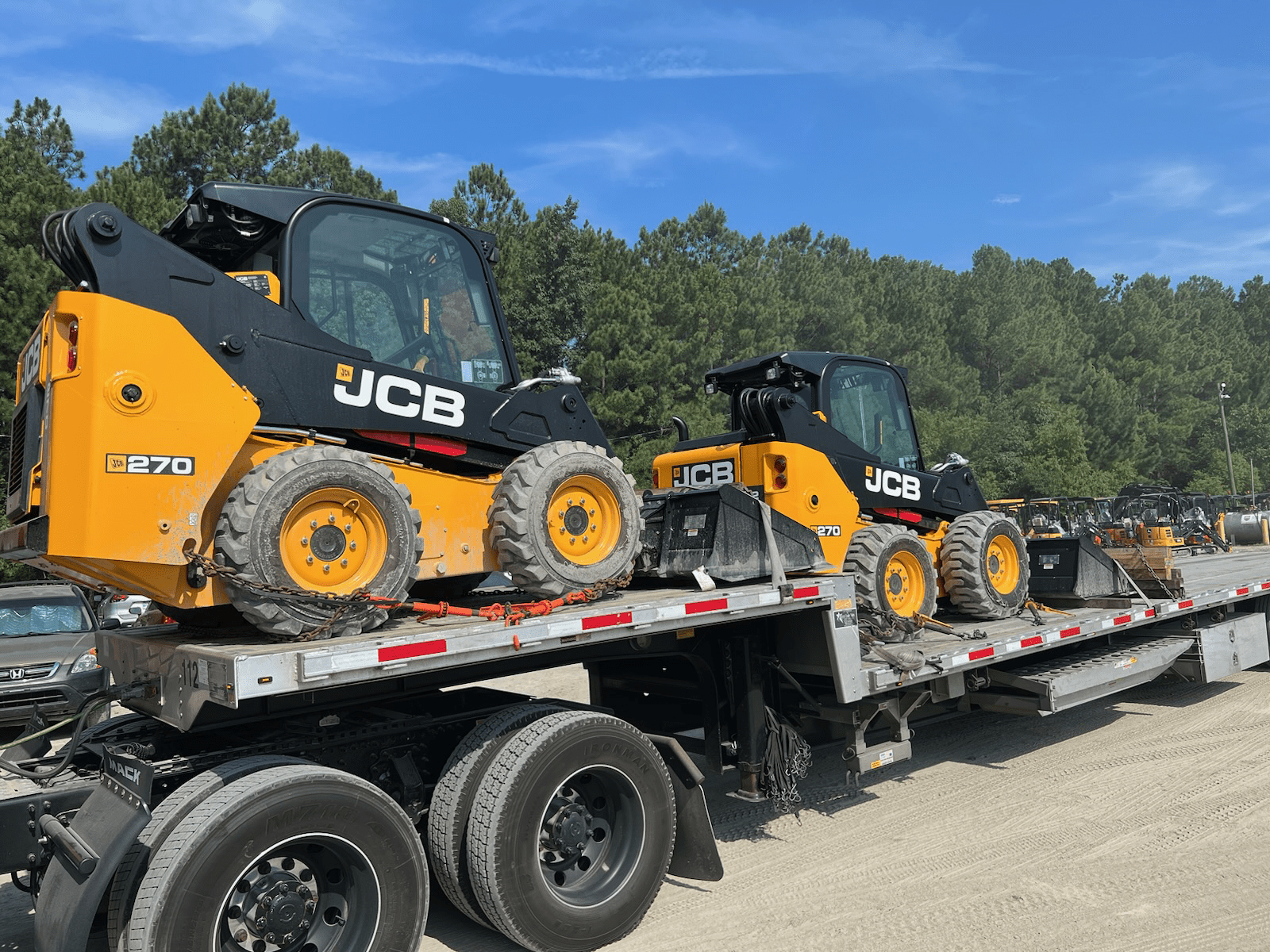 2 JCB 270w Skid Steer Loader