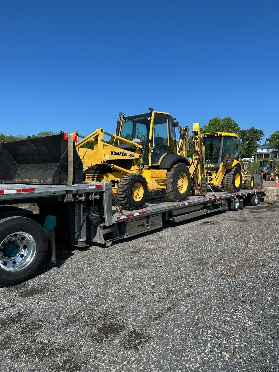 1999 New Holland LB75B Loader Backhoe