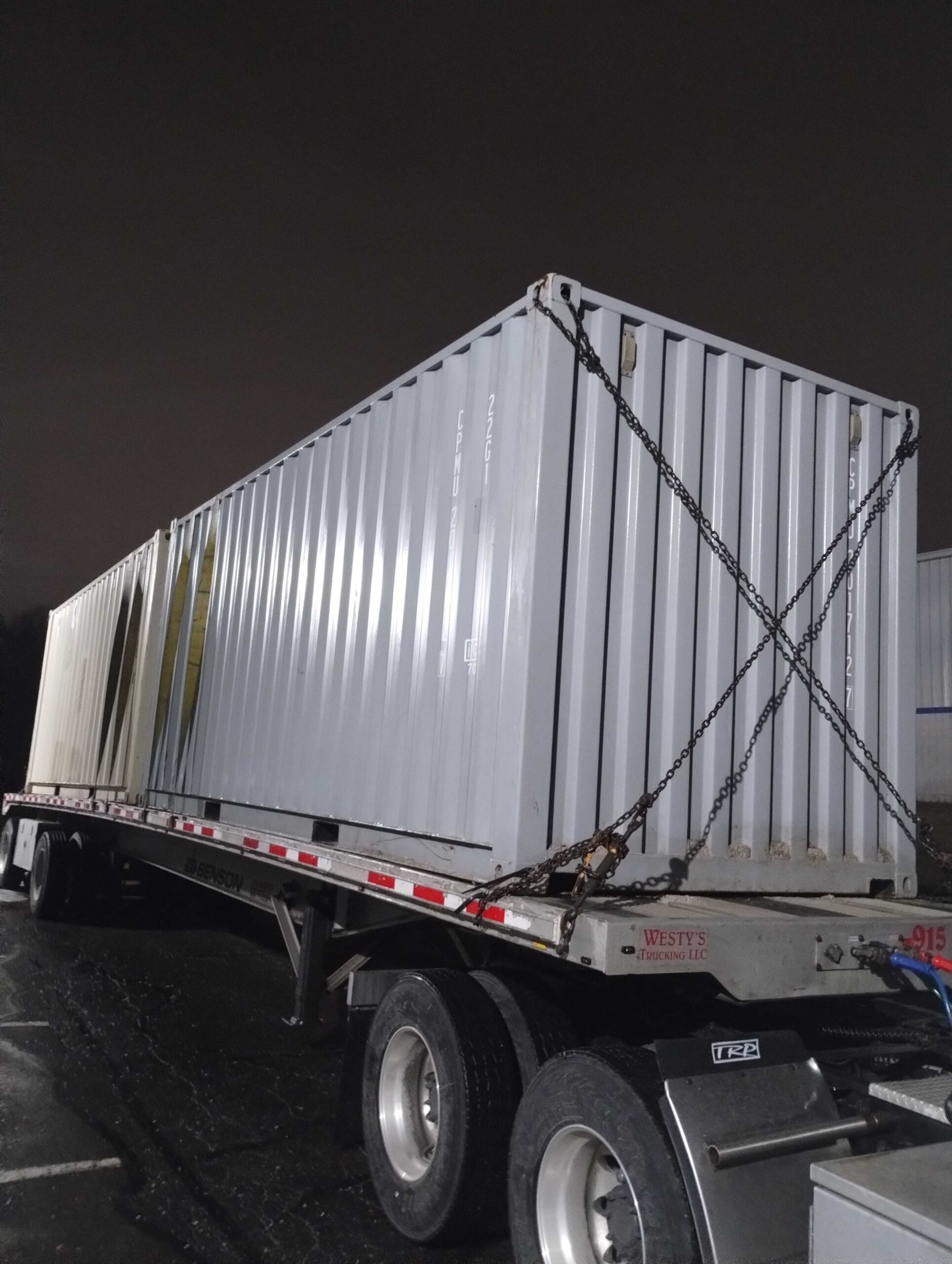 (2) 20 Foot Containers with Water Filtration Equipment