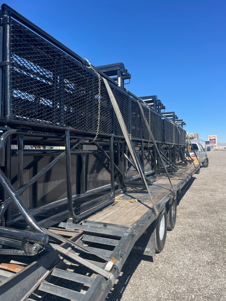 2 Bucking Shoots Rodeo Equipment