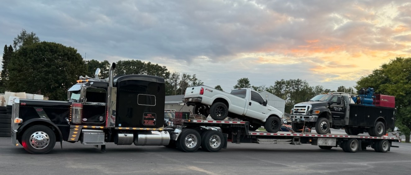 2010 Ford F-650 With Crane and 2006 Ford F-350 - With 8ft Bed