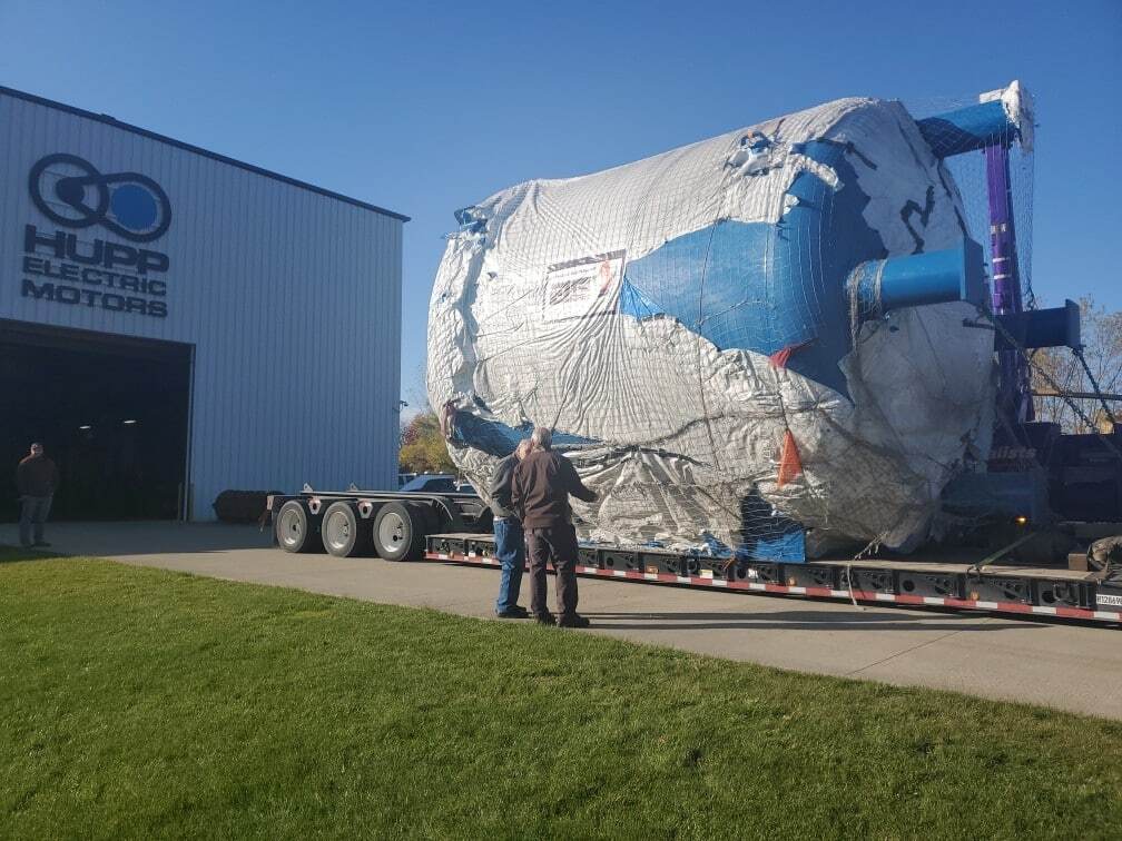 Wrapped Resine Tank