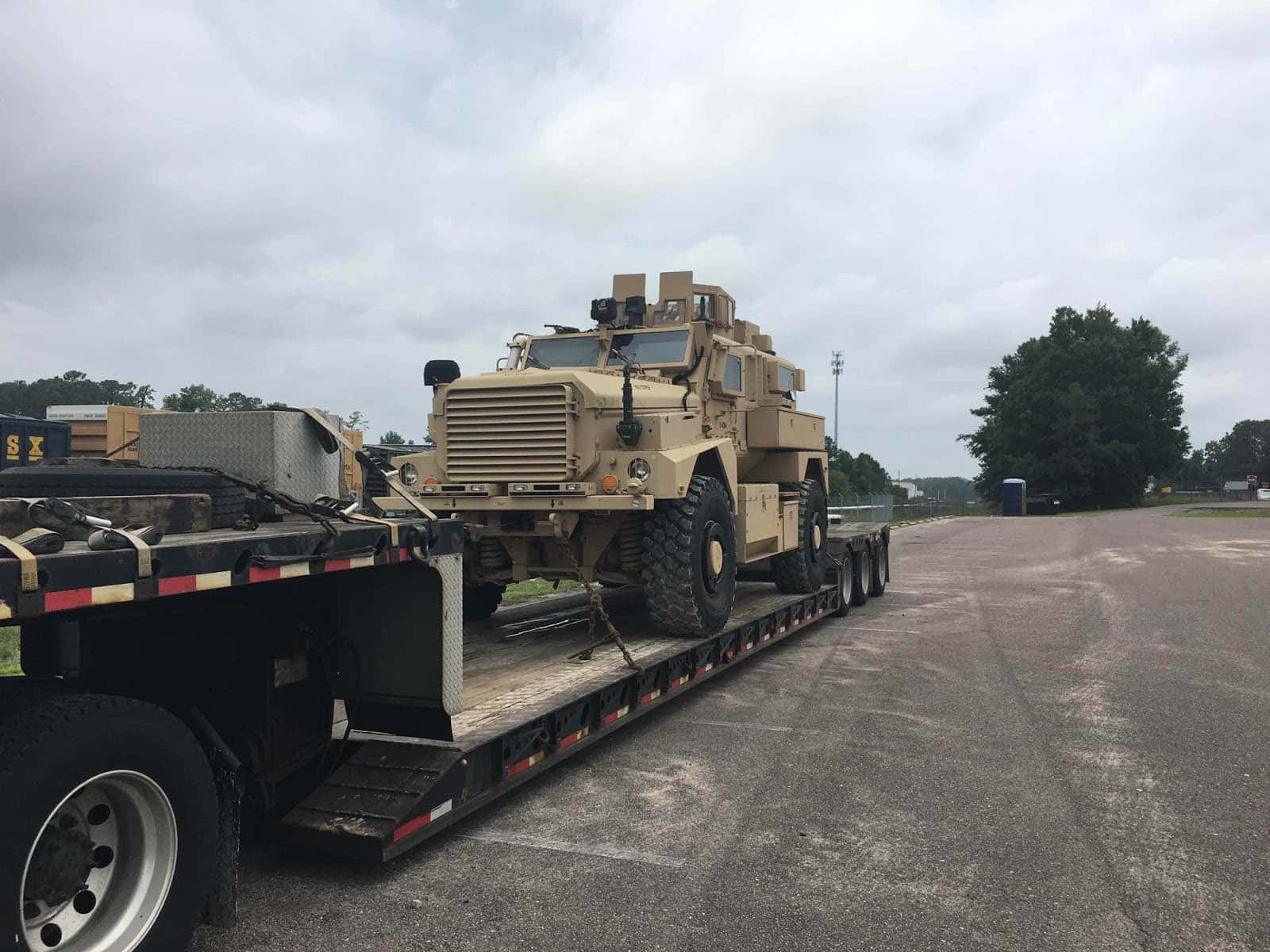 Military Vehicle Hauling