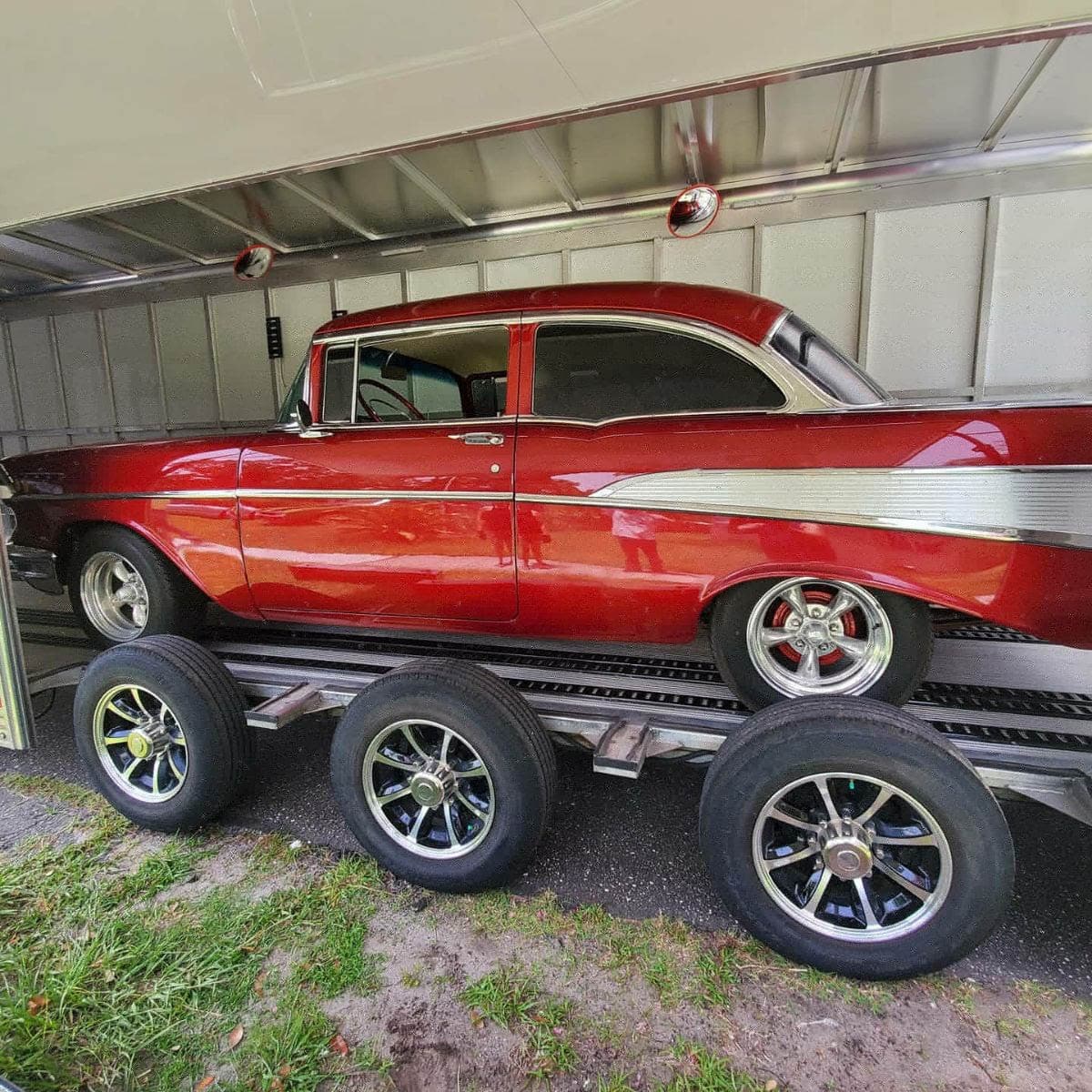 Hauling Vintage Car