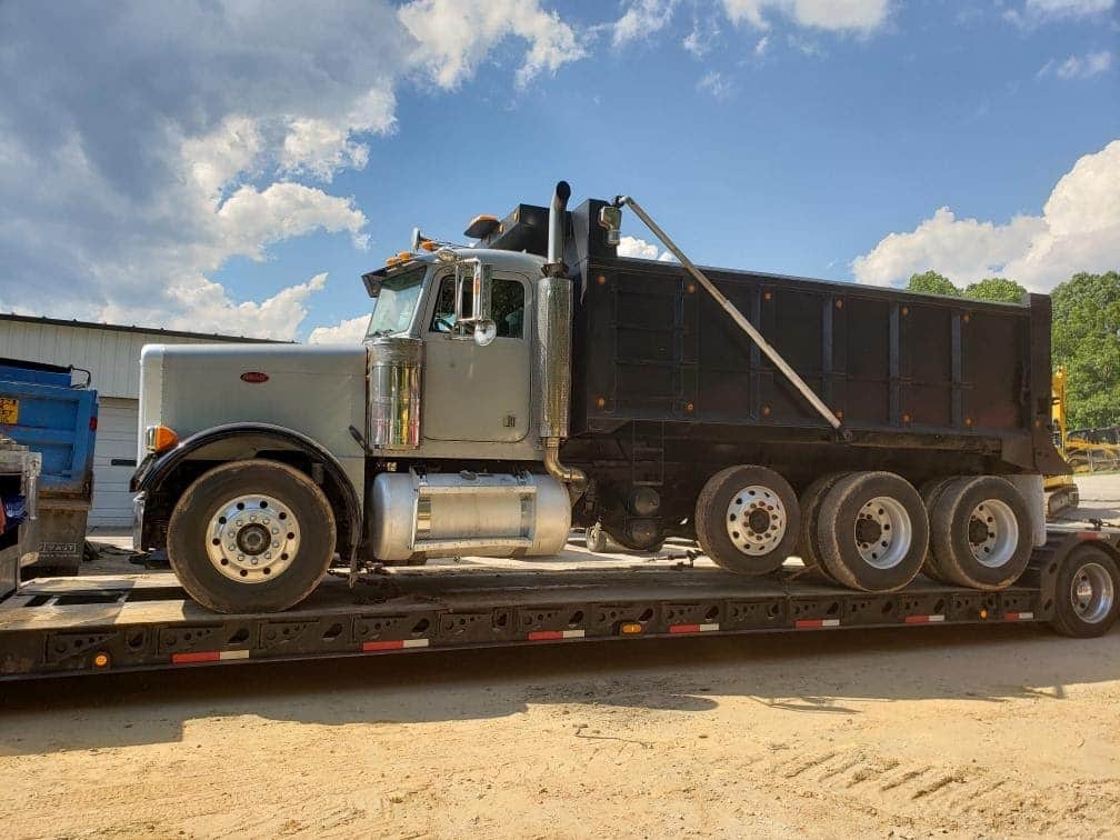 Hauling Dump Truck