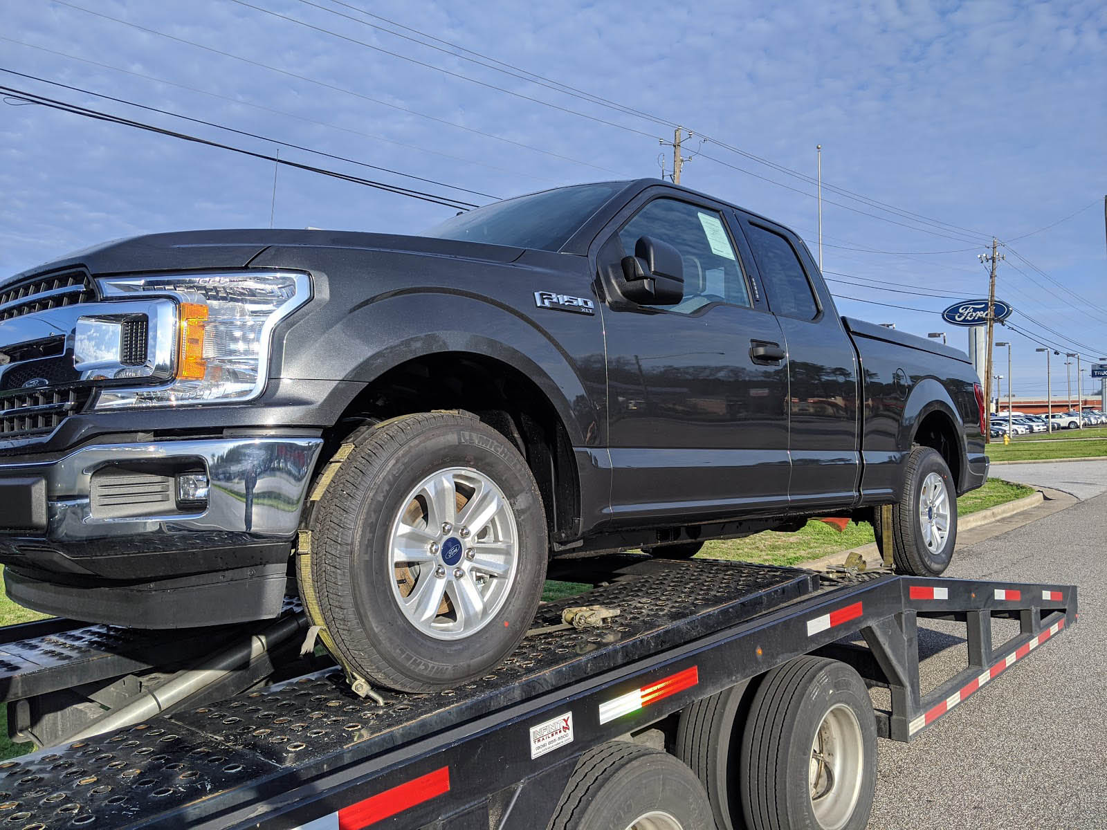 Hauling Ford F150