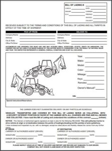 backhoe-bol-snapshot Blank BOL Template