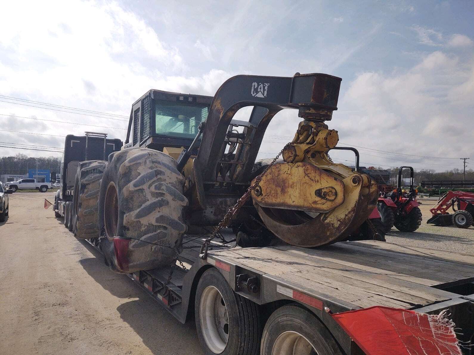 2008 CAT 525C GRAPPLE SKIDDER