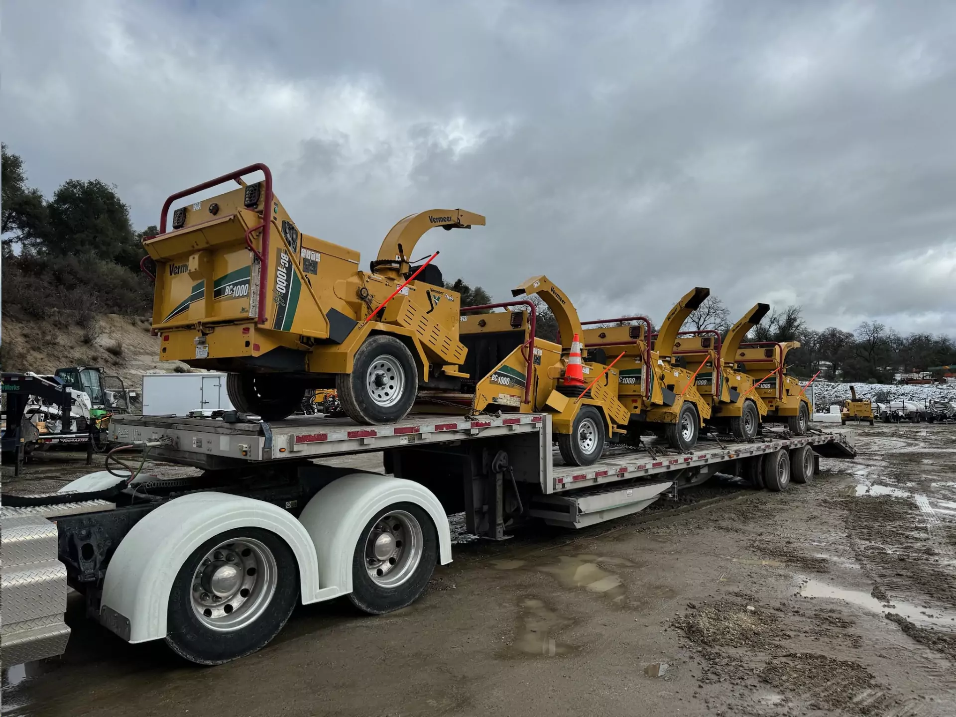 (5) Vermeer BC-1000XL Brush Chippers