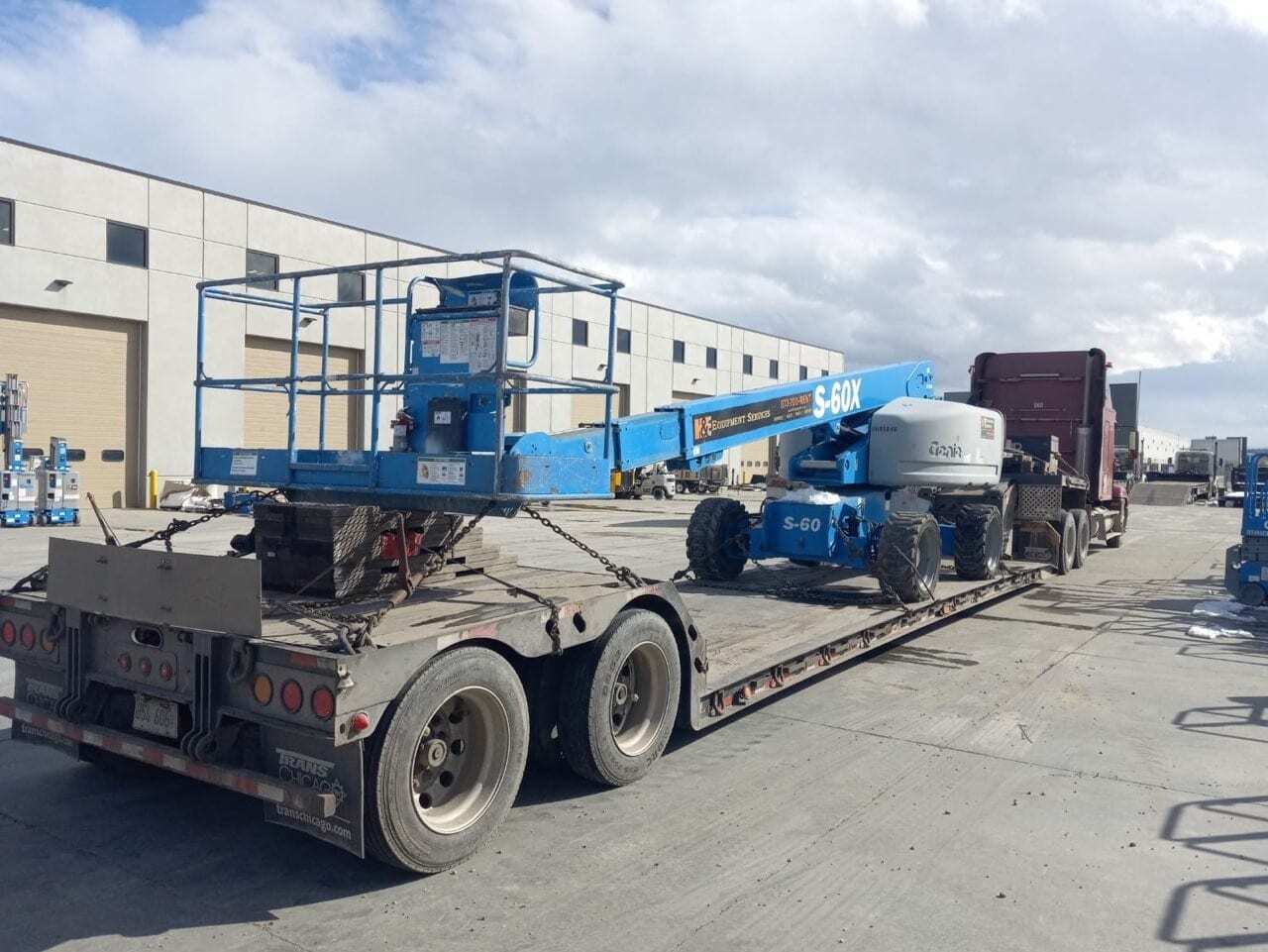 2012 Genie S-60X Telescopic Boom Lift