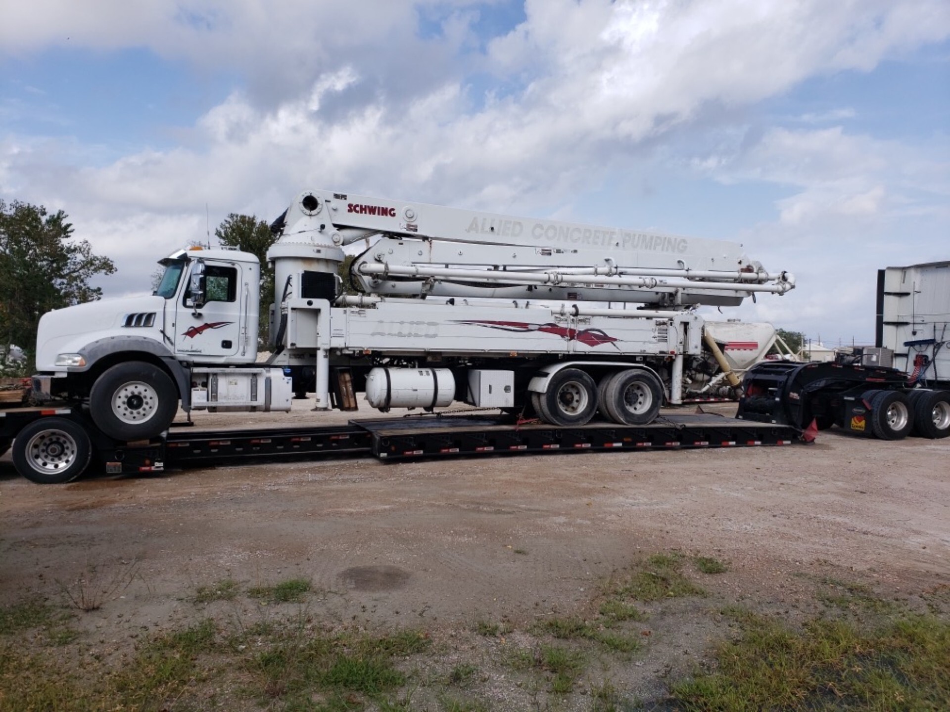 2017 Mack Schwing GU 813 Concrete Boom Truck