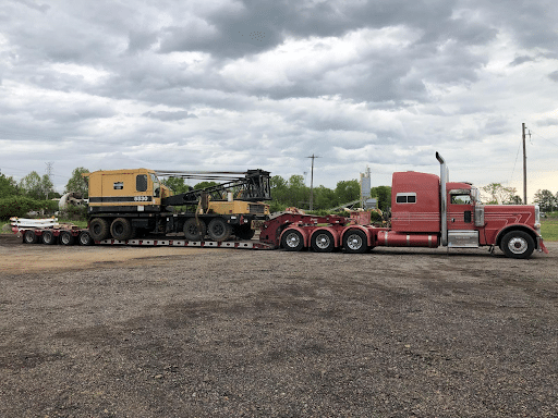 American 5530 Truck Crane