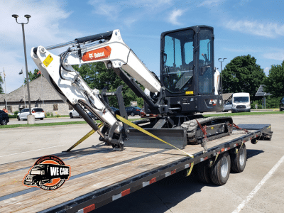 Shipping a bobcat E42 mini excavator Bobcat E42 mini excavator haul