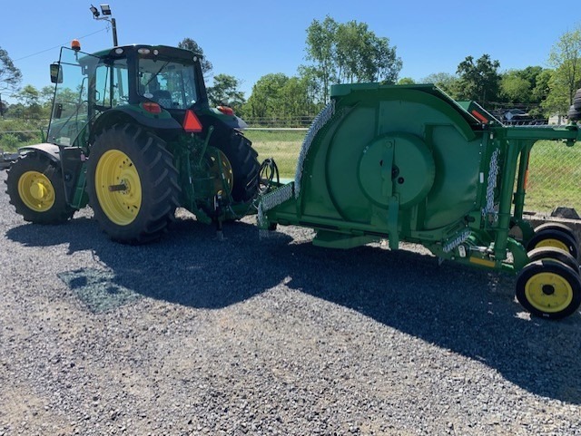 2024 John Deere 6155 M Tractor with John Deere FC20R Batwing Mower